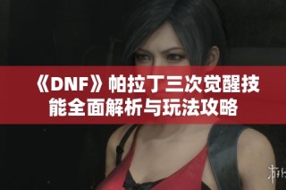 《DNF》帕拉丁三次觉醒技能全面解析与玩法攻略