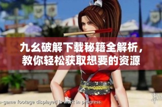九幺破解下载秘籍全解析，教你轻松获取想要的资源