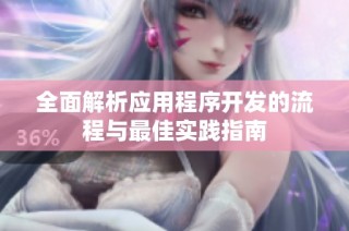 全面解析应用程序开发的流程与最佳实践指南