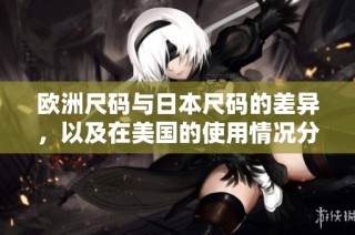 欧洲尺码与日本尺码的差异，以及在美国的使用情况分析