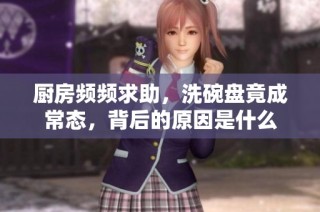 厨房频频求助，洗碗盘竟成常态，背后的原因是什么