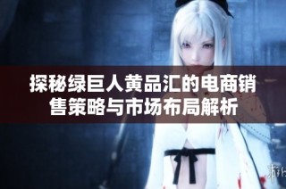 探秘绿巨人黄品汇的电商销售策略与市场布局解析