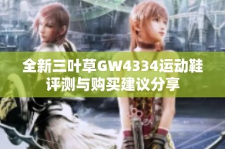 全新三叶草GW4334运动鞋评测与购买建议分享