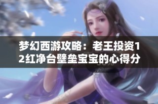 梦幻西游攻略：老王投资12红净台壁垒宝宝的心得分享