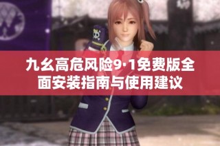 九幺高危风险9·1免费版全面安装指南与使用建议