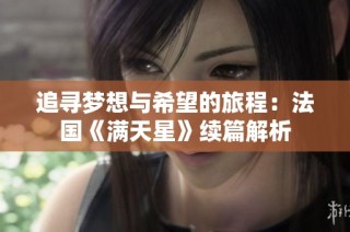 追寻梦想与希望的旅程：法国《满天星》续篇解析