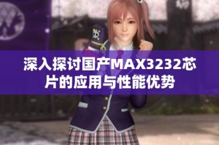 深入探讨国产MAX3232芯片的应用与性能优势