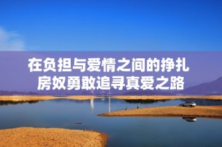 在负担与爱情之间的挣扎 房奴勇敢追寻真爱之路