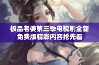 极品老婆第三季电视剧全新免费版精彩内容抢先看