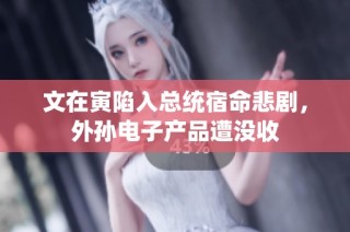文在寅陷入总统宿命悲剧，外孙电子产品遭没收