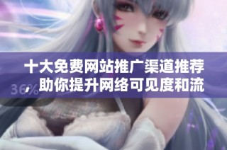 十大免费网站推广渠道推荐，助你提升网络可见度和流量