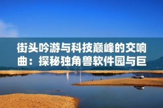 街头吟游与科技巅峰的交响曲：探秘独角兽软件园与巨星成长之路