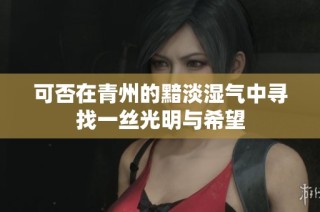 可否在青州的黯淡湿气中寻找一丝光明与希望
