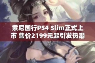 索尼国行PS4 Slim正式上市 售价2199元起引发热潮
