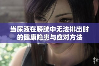 当尿液在膀胱中无法排出时的健康隐患与应对方法