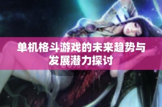 单机格斗游戏的未来趋势与发展潜力探讨