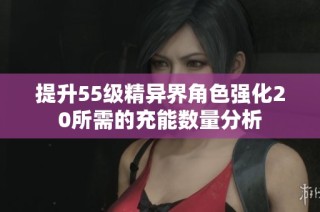 提升55级精异界角色强化20所需的充能数量分析