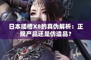 日本插槽X8的真伪解析：正规产品还是仿造品？