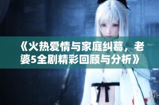 《火热爱情与家庭纠葛，老婆5全剧精彩回顾与分析》