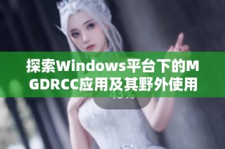 探索Windows平台下的MGDRCC应用及其野外使用方法