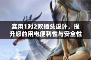 实用1对2双插头设计，提升您的用电便利性与安全性
