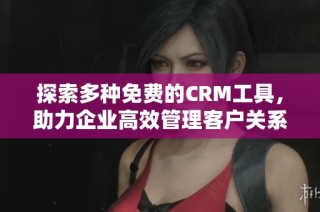 探索多种免费的CRM工具，助力企业高效管理客户关系