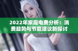 2022年家庭电费分析：消费趋势与节能建议新探讨