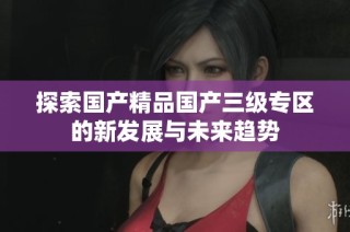 探索国产精品国产三级专区的新发展与未来趋势