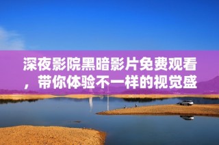 深夜影院黑暗影片免费观看，带你体验不一样的视觉盛宴
