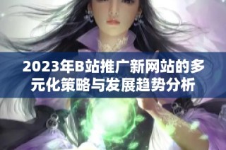 2023年B站推广新网站的多元化策略与发展趋势分析