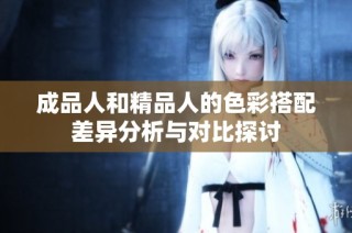 成品人和精品人的色彩搭配差异分析与对比探讨