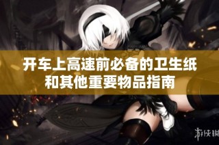 开车上高速前必备的卫生纸和其他重要物品指南