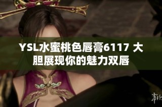 YSL水蜜桃色唇膏6117 大胆展现你的魅力双唇