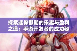 探索迷你假期的乐趣与盈利之道：手游开发者的成功秘籍