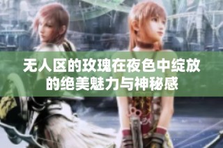 无人区的玫瑰在夜色中绽放的绝美魅力与神秘感