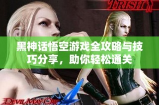 黑神话悟空游戏全攻略与技巧分享，助你轻松通关