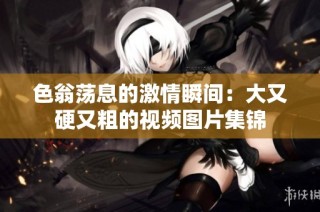 色翁荡息的激情瞬间：大又硬又粗的视频图片集锦