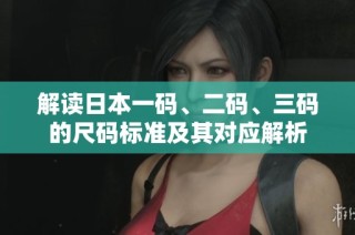 解读日本一码、二码、三码的尺码标准及其对应解析
