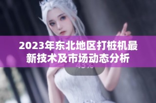 2023年东北地区打桩机最新技术及市场动态分析