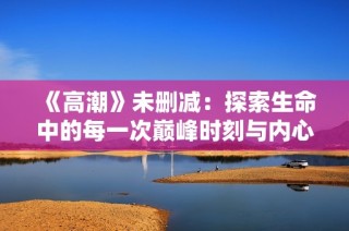 《高潮》未删减：探索生命中的每一次巅峰时刻与内心震撼