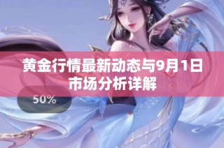 黄金行情最新动态与9月1日市场分析详解