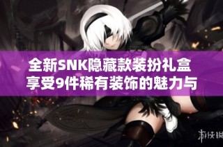 全新SNK隐藏款装扮礼盒 享受9件稀有装饰的魅力与乐趣