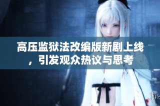高压监狱法改编版新剧上线，引发观众热议与思考