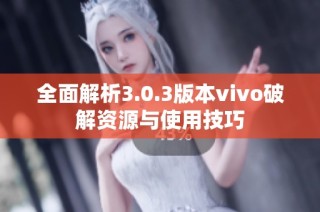 全面解析3.0.3版本vivo破解资源与使用技巧