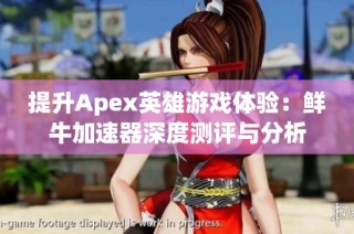 提升Apex英雄游戏体验：鲜牛加速器深度测评与分析