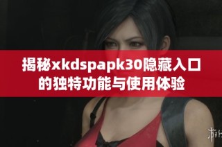 揭秘xkdspapk30隐藏入口的独特功能与使用体验