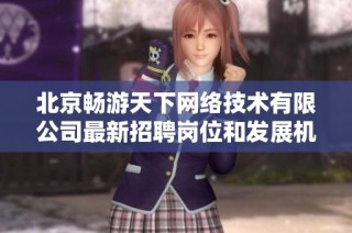 北京畅游天下网络技术有限公司最新招聘岗位和发展机会详解