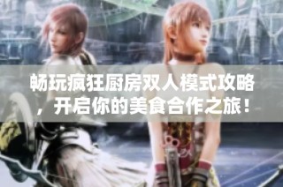 畅玩疯狂厨房双人模式攻略，开启你的美食合作之旅！