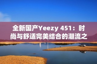 全新国产Yeezy 451：时尚与舒适完美结合的潮流之选