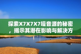 探索X7X7X7噪音源的秘密，揭示其潜在影响与解决方案